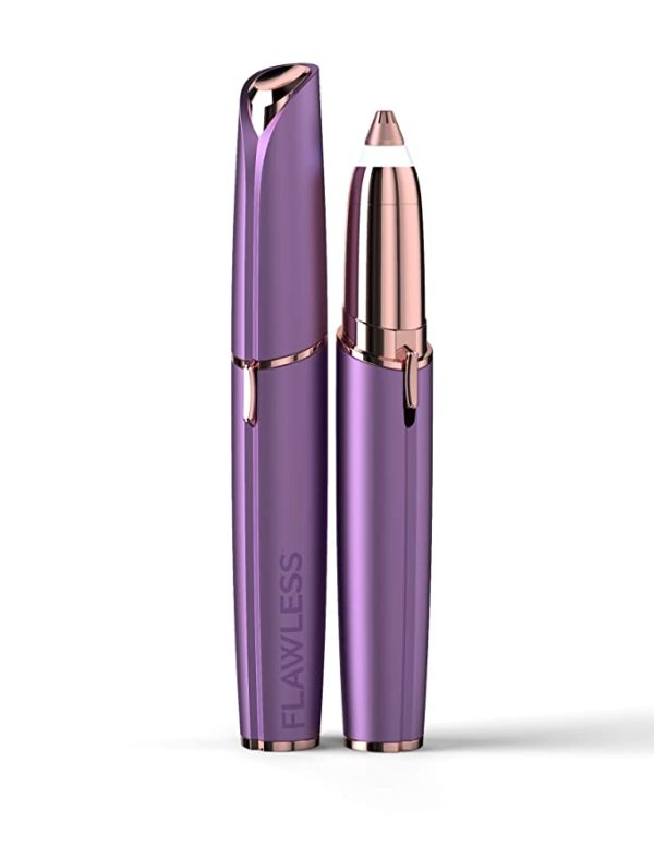 Finishing Touch Flawless Brows Eyebrow Hair Remover Electric Razor for Women with LED Light for Instant and Painless Hair Removal - Image 3