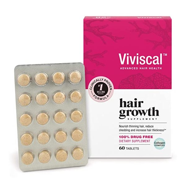 Viviscal Women's Hair Growth Supplements for Thicker, Fuller Hair