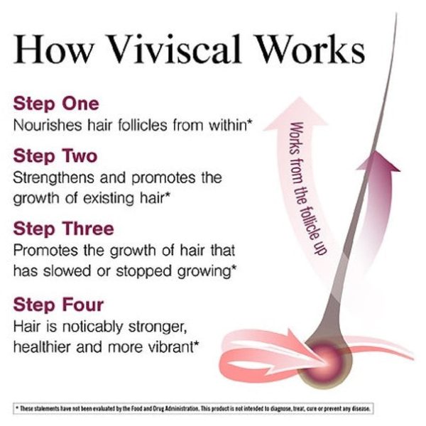 Viviscal Women's Hair Growth Supplements for Thicker, Fuller Hair - Image 2