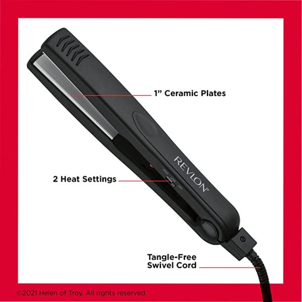 Revlon Ultra Straight Ceramic Hair Flat Iron 1a?? - Image 5