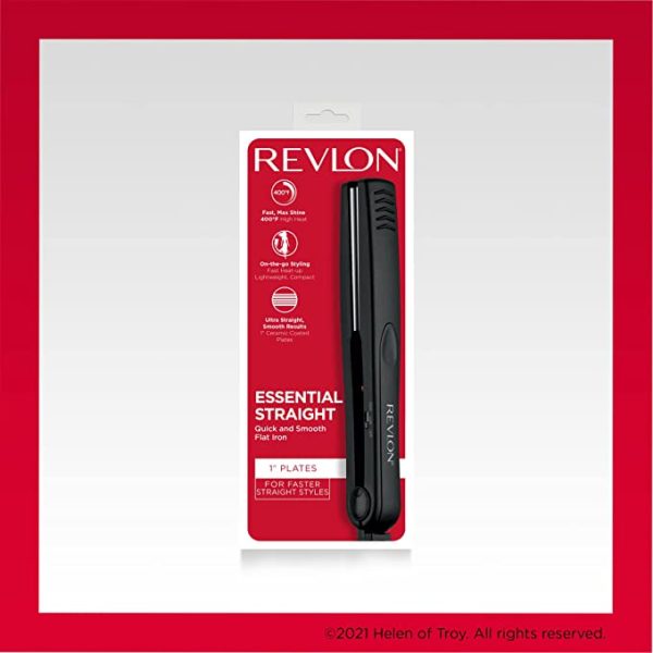 Revlon Ultra Straight Ceramic Hair Flat Iron 1a?? - Image 7